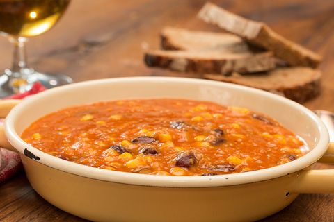 Chili sin carne Rezept