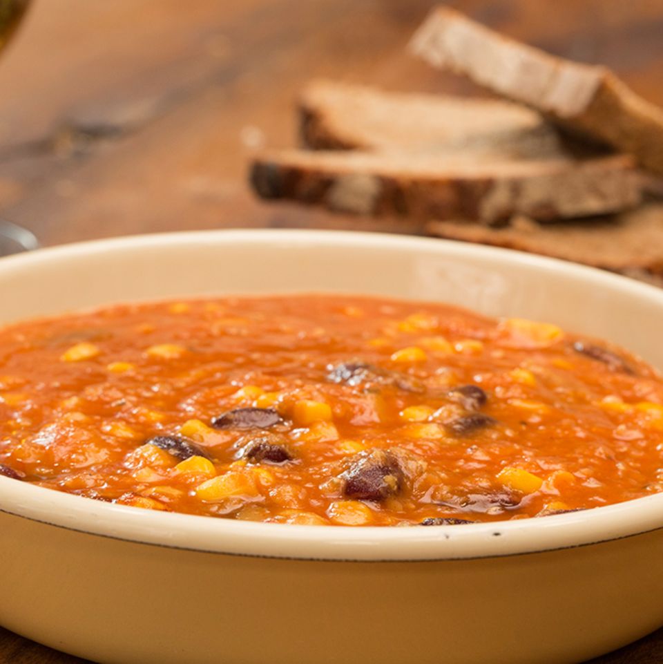Chili sin carne Rezept