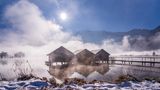Deutschland, Bayern, Schlehdorf am Kochelsee