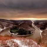 Saarschleife, Saarland, Deutschland