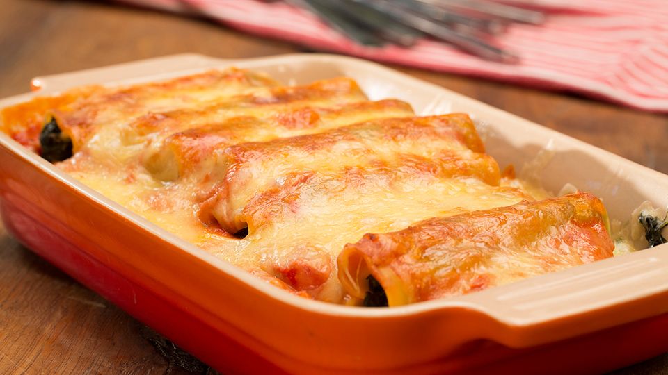 Cannelloni Mit Spinat Und Frischkäse - [GEO]