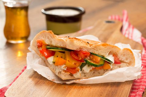 Vegetarischer Gemüse-Döner