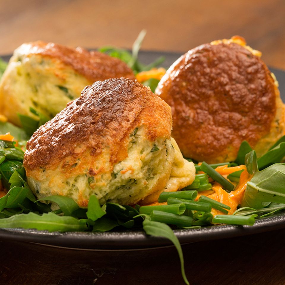 Vegetarisches Kräuter-Soufflé