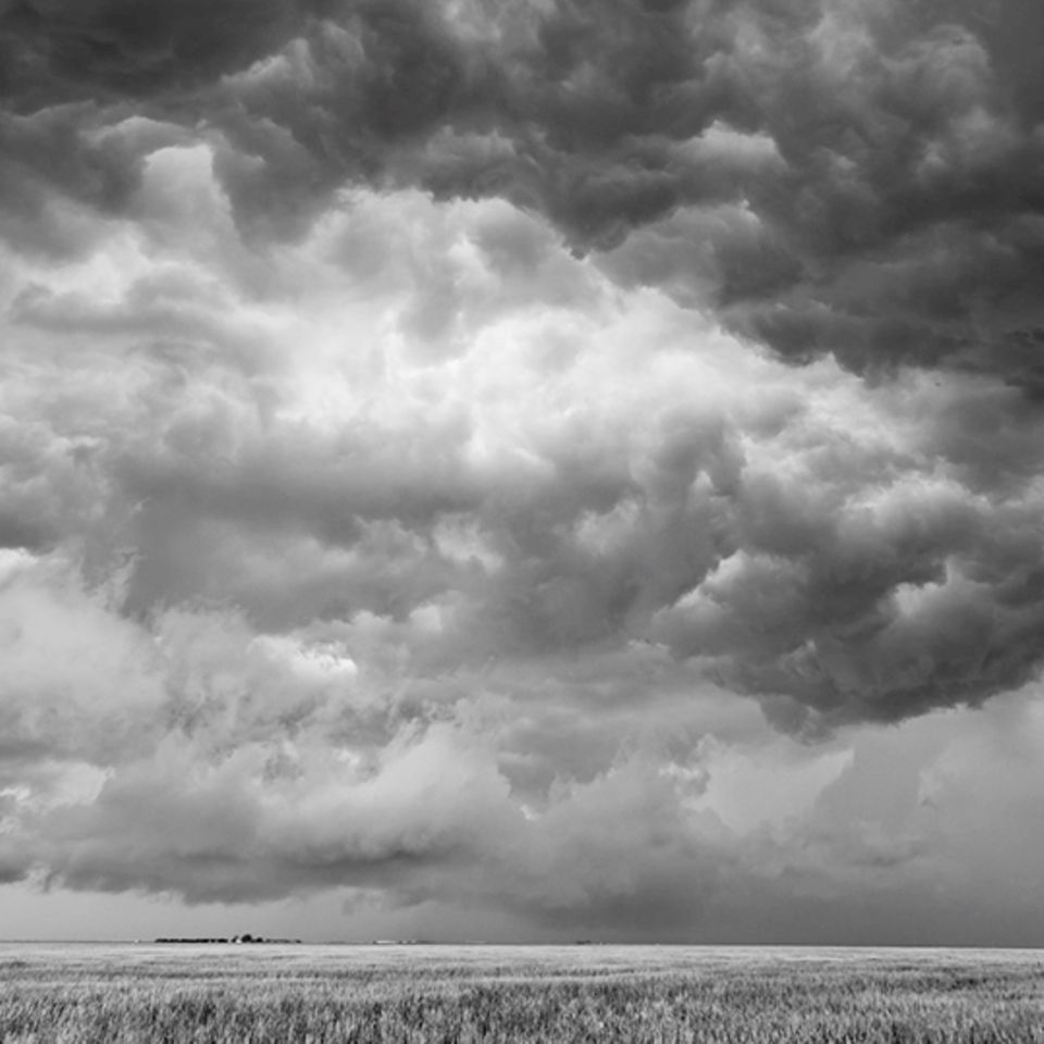 Stürmischer Himmel im Zeitraffer-Video