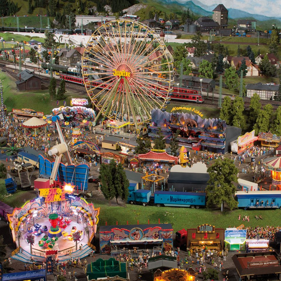 Kirmes im Miniaturwunderland Hamburg