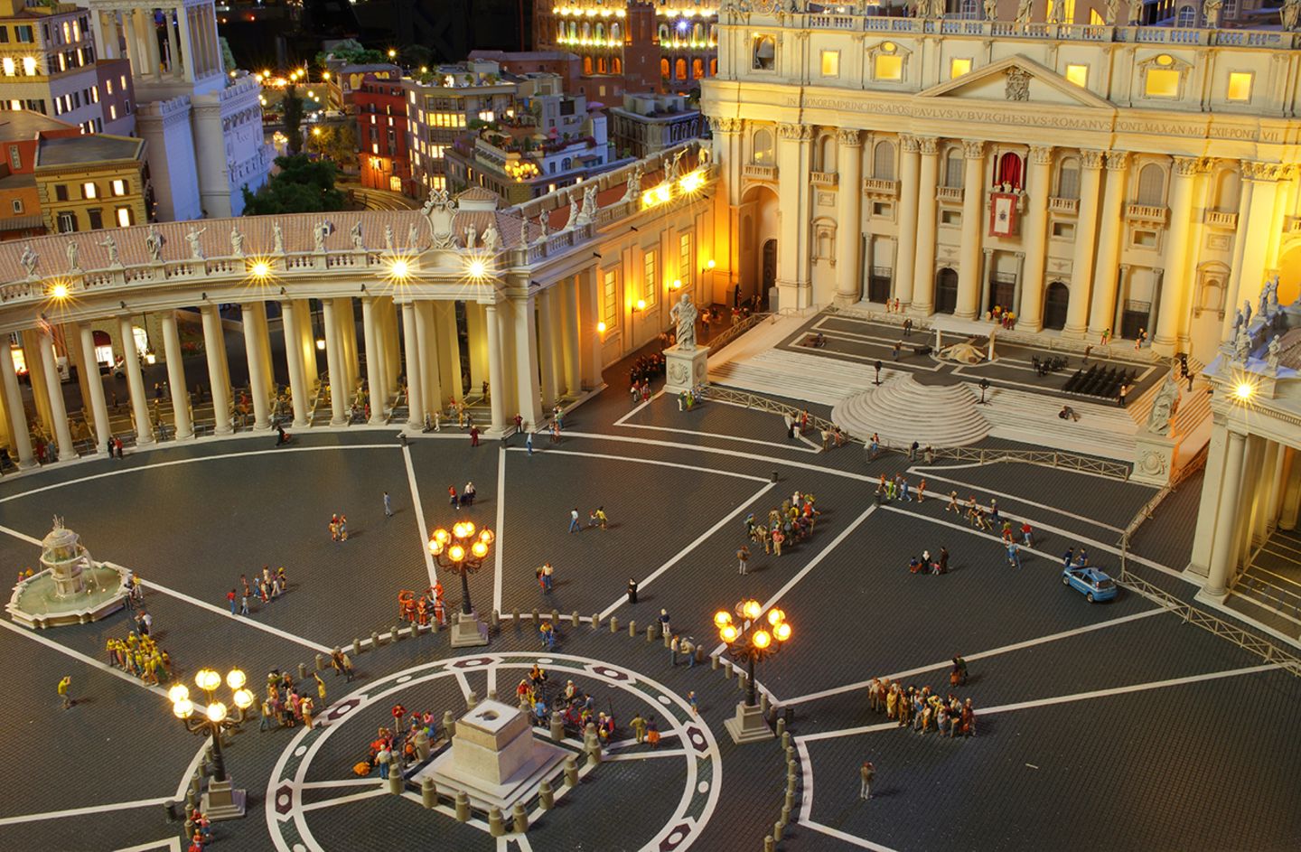 Petersplatz in Rom, Miniaturwunderland Hamburg