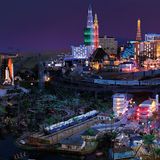 Las Vegas bei Nacht im Miniaturwunderland