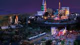 Las Vegas bei Nacht im Miniaturwunderland