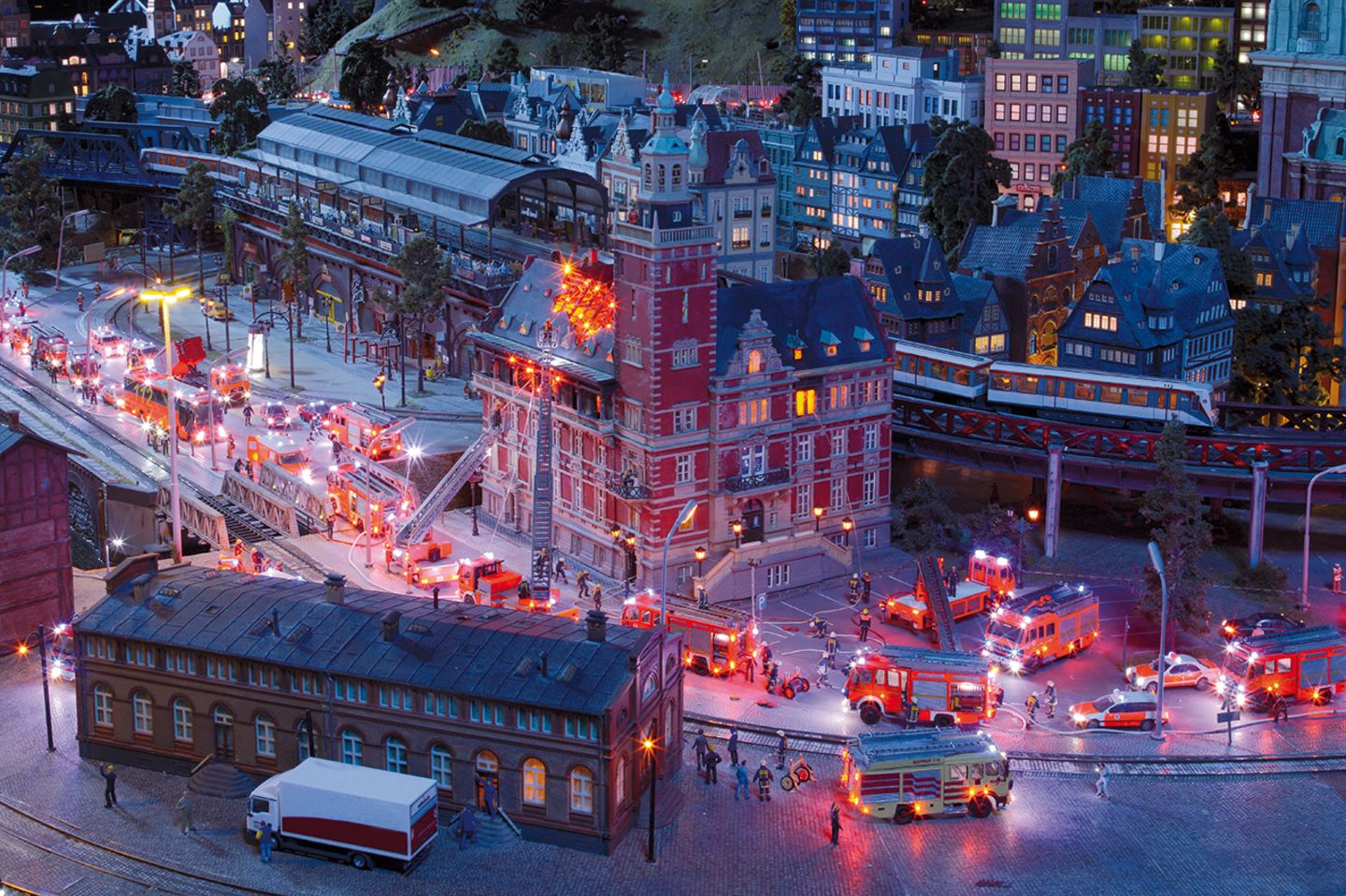 Hamburger Rödingsmarkt im Miniaturwunderland