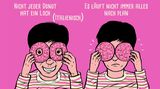 Nicht jeder Donut hat ein Loch