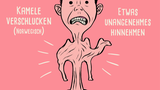 Ein Kamel verschlucken