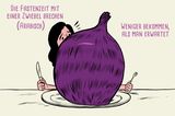 Arabische Redewendung "Fastenzeit mit einer Zwiebel brechen"