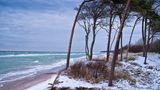 Wintertag am Darsser Weststrand,