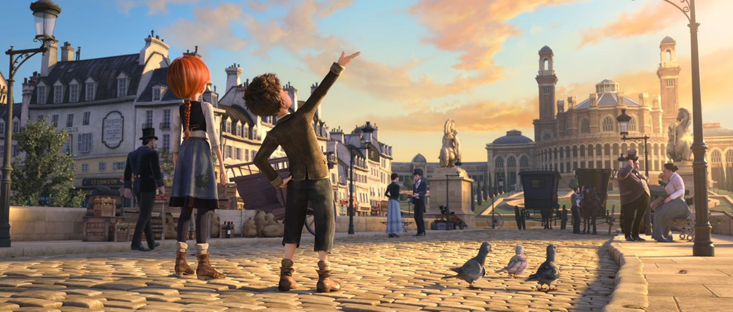 Felicie und Viktor in Paris