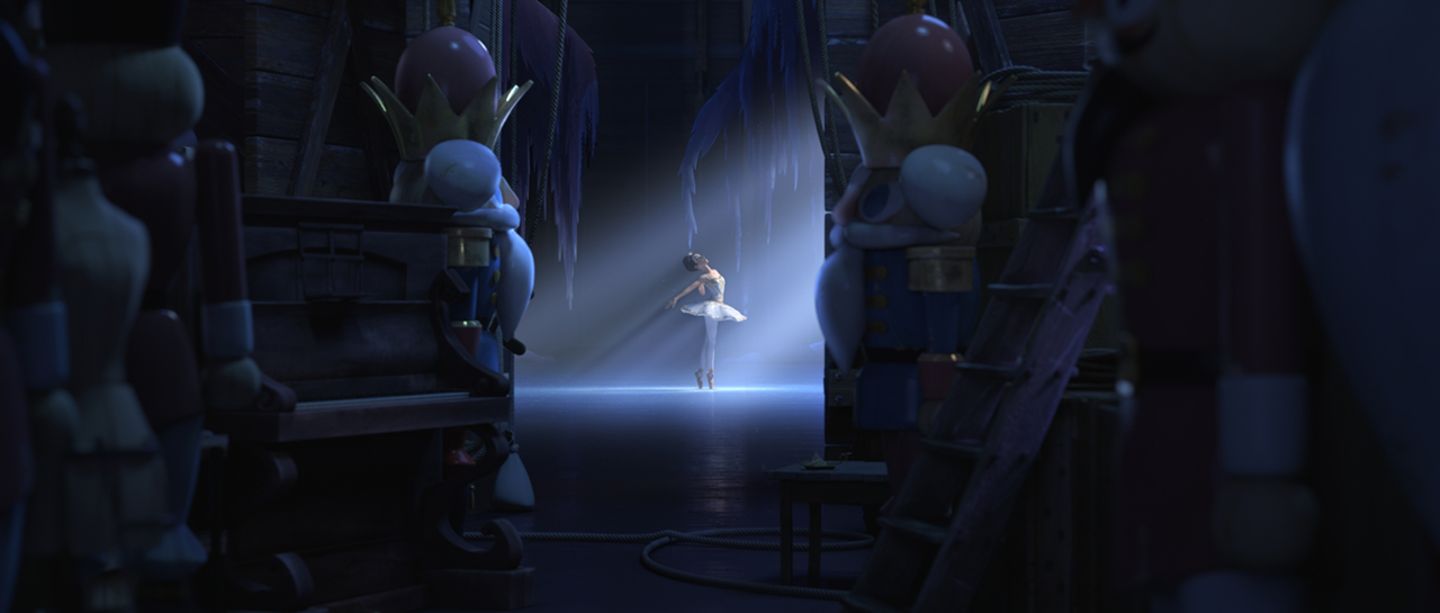 Ballerina in der Oper