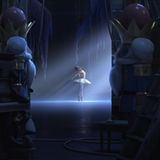 Ballerina in der Oper