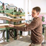 Der Schlitten in der Spezialpresse