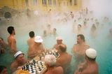 Martin Parr / Szechenyi thermal baths, Budapest, Hungary, 1997