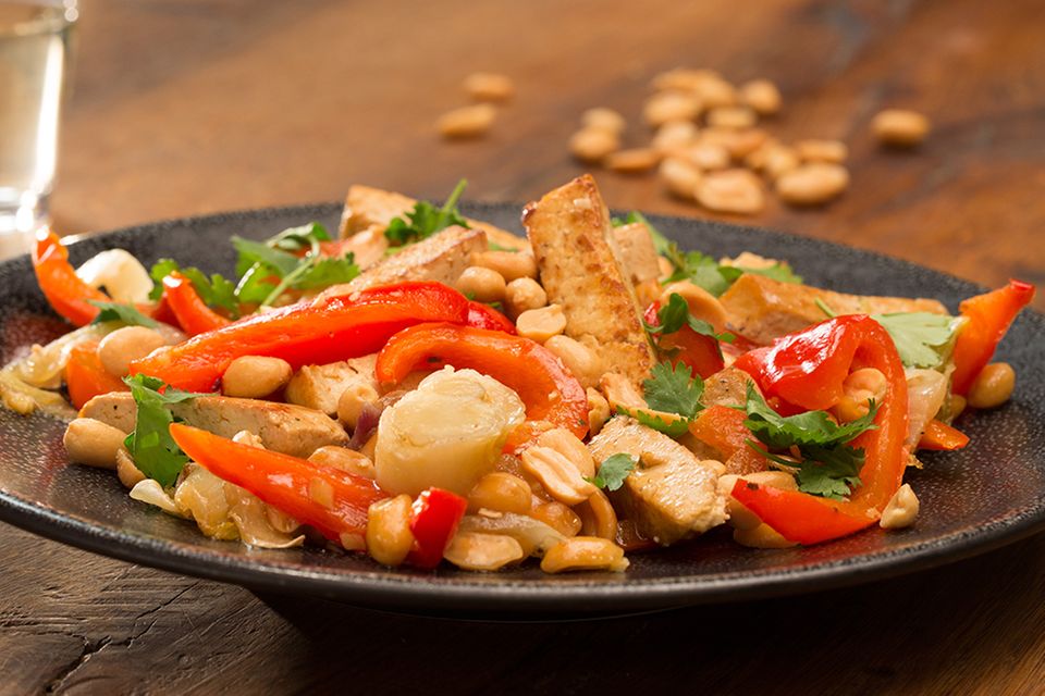 Tofu mit Chicoree