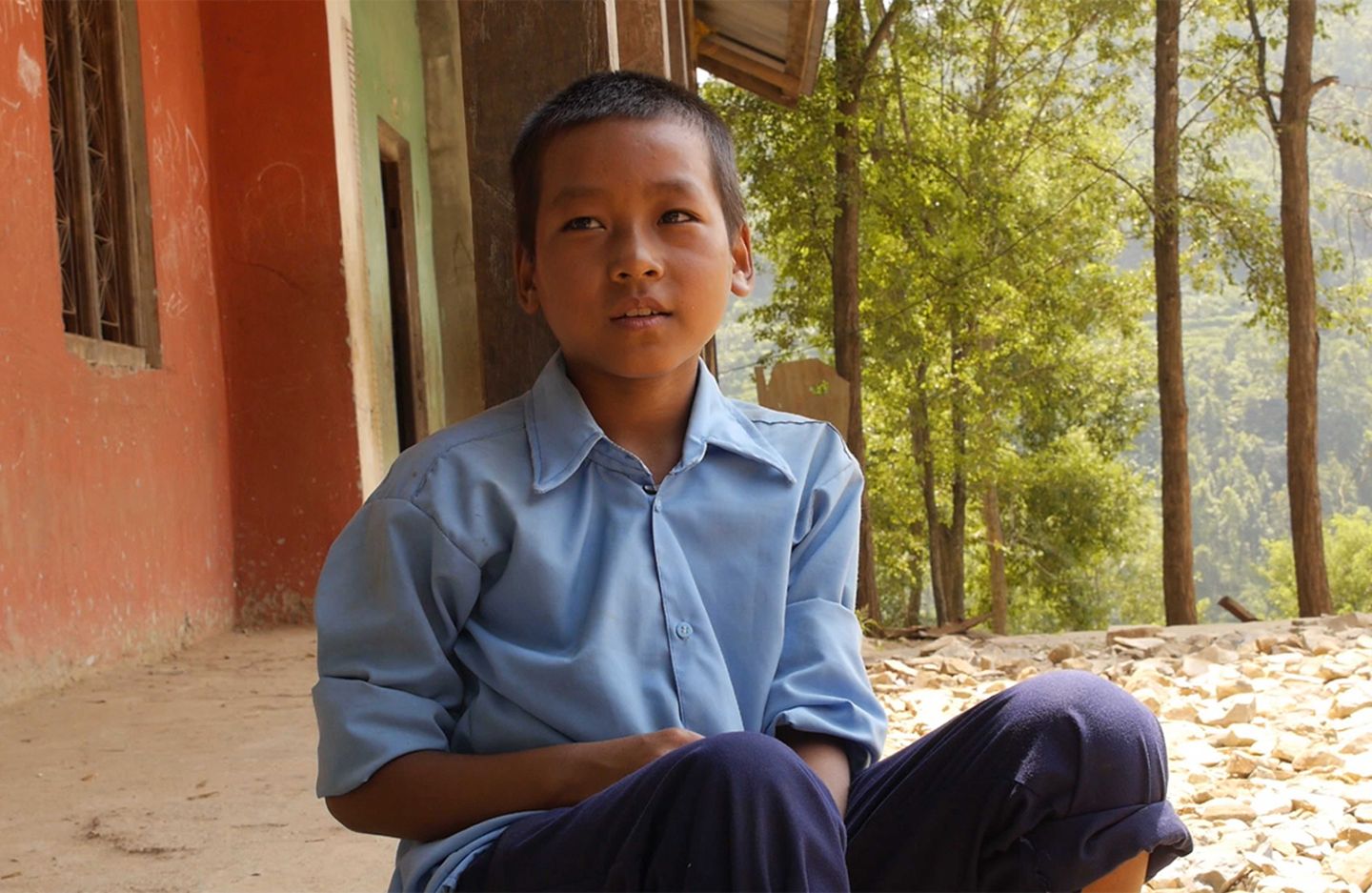 Anish aus Nepal in "Nicht ohne uns"