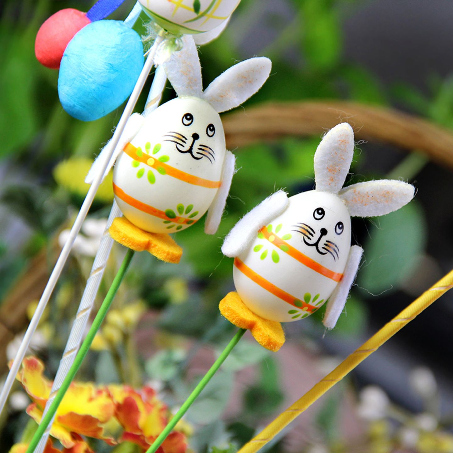 WEBEEDY 4x Oster Hasen Schneekugel Bastelset - DIY Wasserkugeln Mit Zubehör Für Kinder