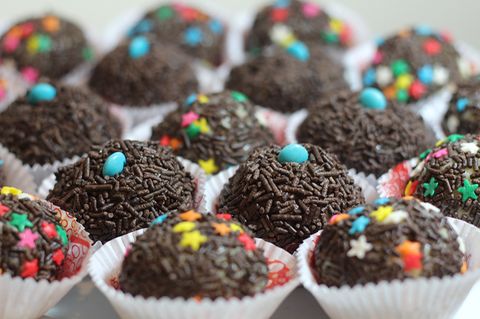 Brigadeiros aus Brasilien