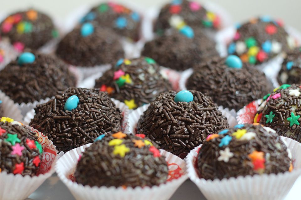 Brigadeiros aus Brasilien