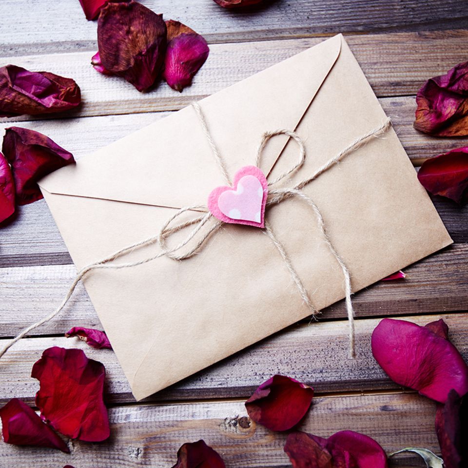 Brief zum Valentinstag