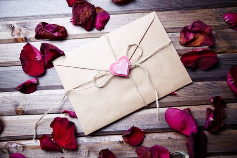 Brief zum Valentinstag
