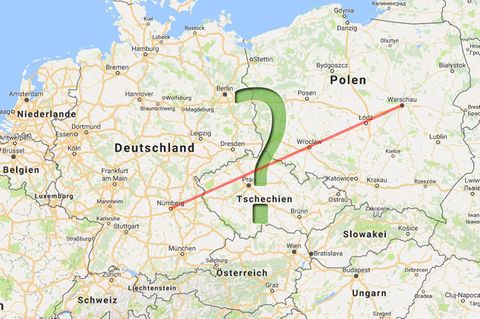 Luftlinien-Quiz