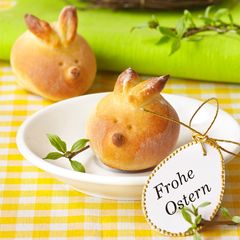 Osterhasen Brötchen