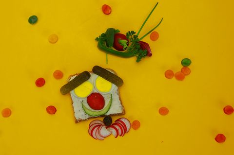 Brotgesicht Clown