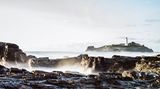 Leuchtturm Godrevy, Gwithian, Cornwall