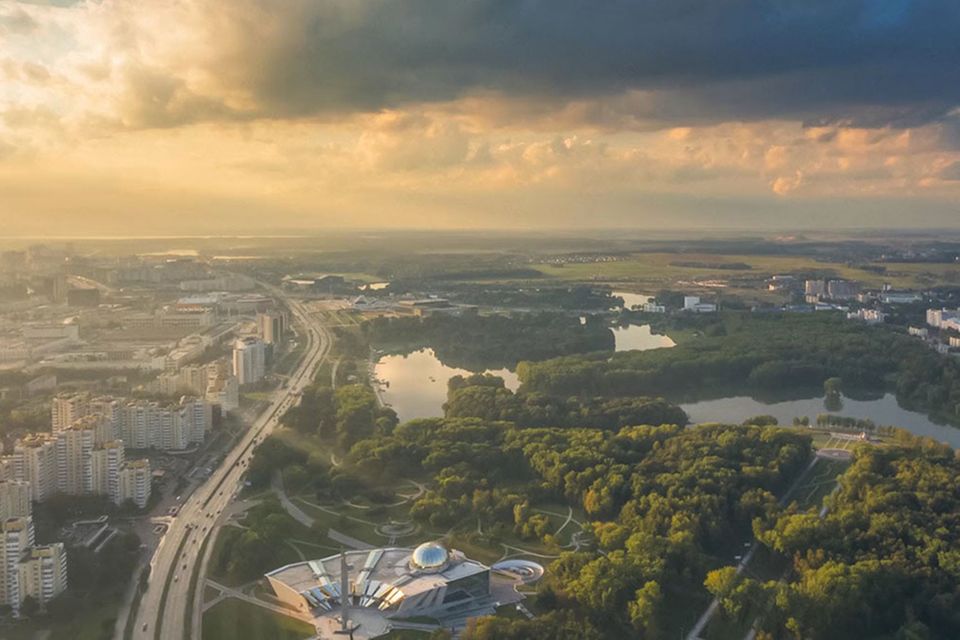 Minsk von oben