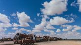 Zug-Friedhof, Salar de Uyuni, Bolivia