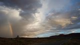 Hwy bei Kayenta, nahe Monument Valley, Arizona, Roadtrip, Coast to Coast, USA