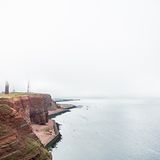 Stimmungsvoll: grauer Himmel trifft auf die Weite des Meeres