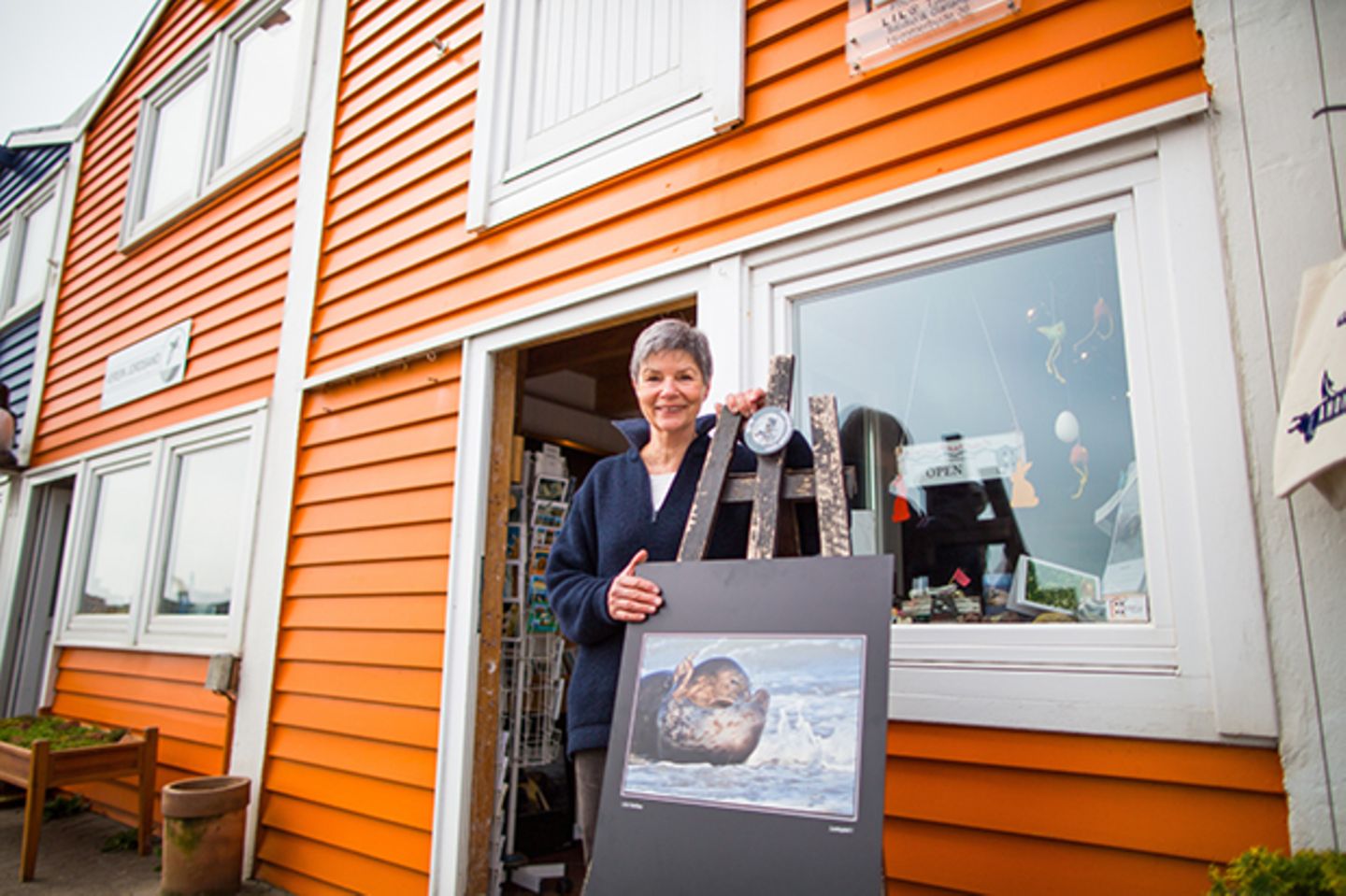 Lilo Tadday hat in ihrer Galerie ihre Erfüllung gefunden
