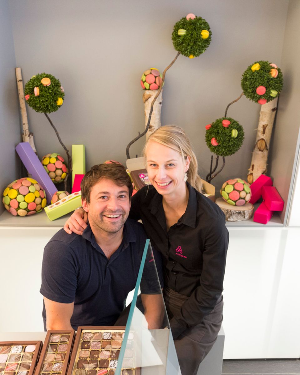 Der Zuckerbäcker und die Floristin: Andreas Acherer und Barbara Strondl