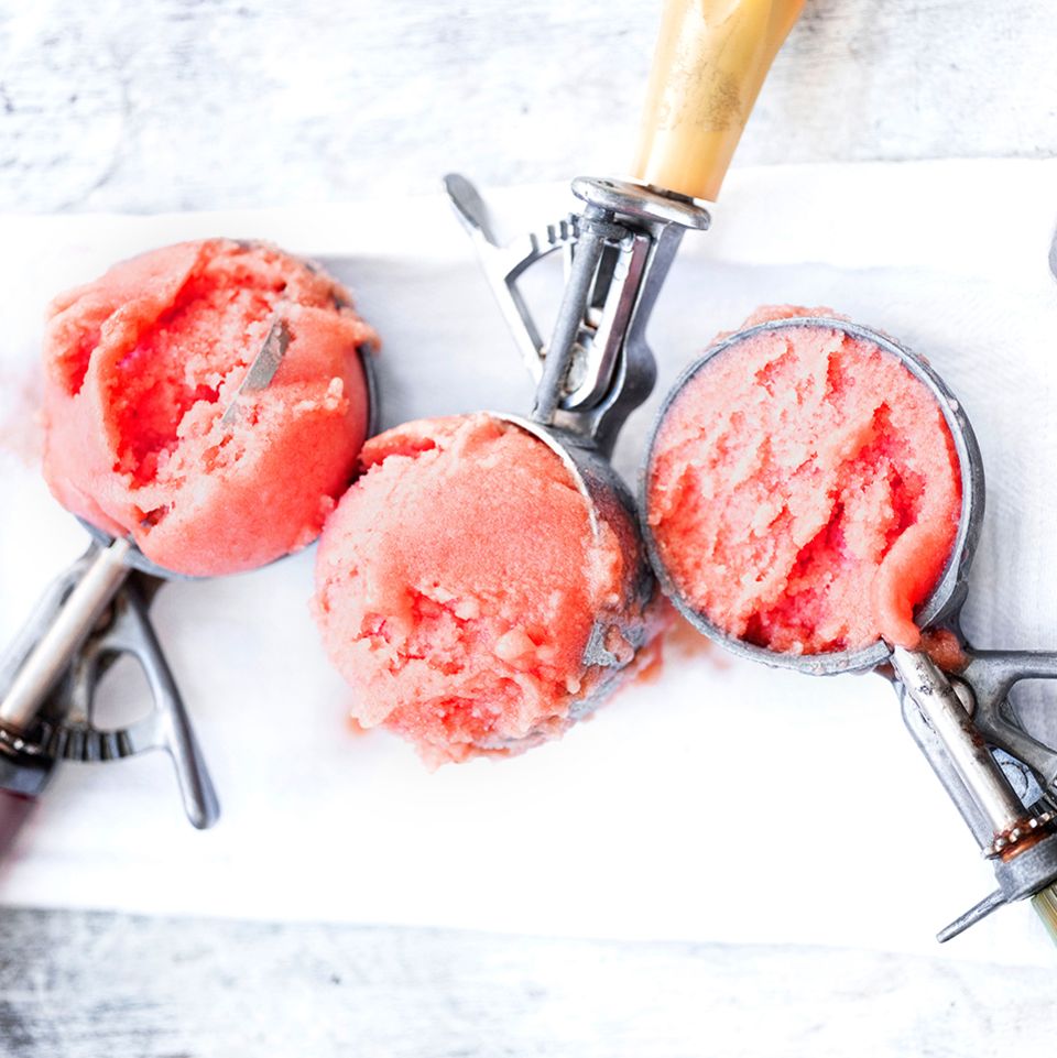 Blutorangen-Sorbet