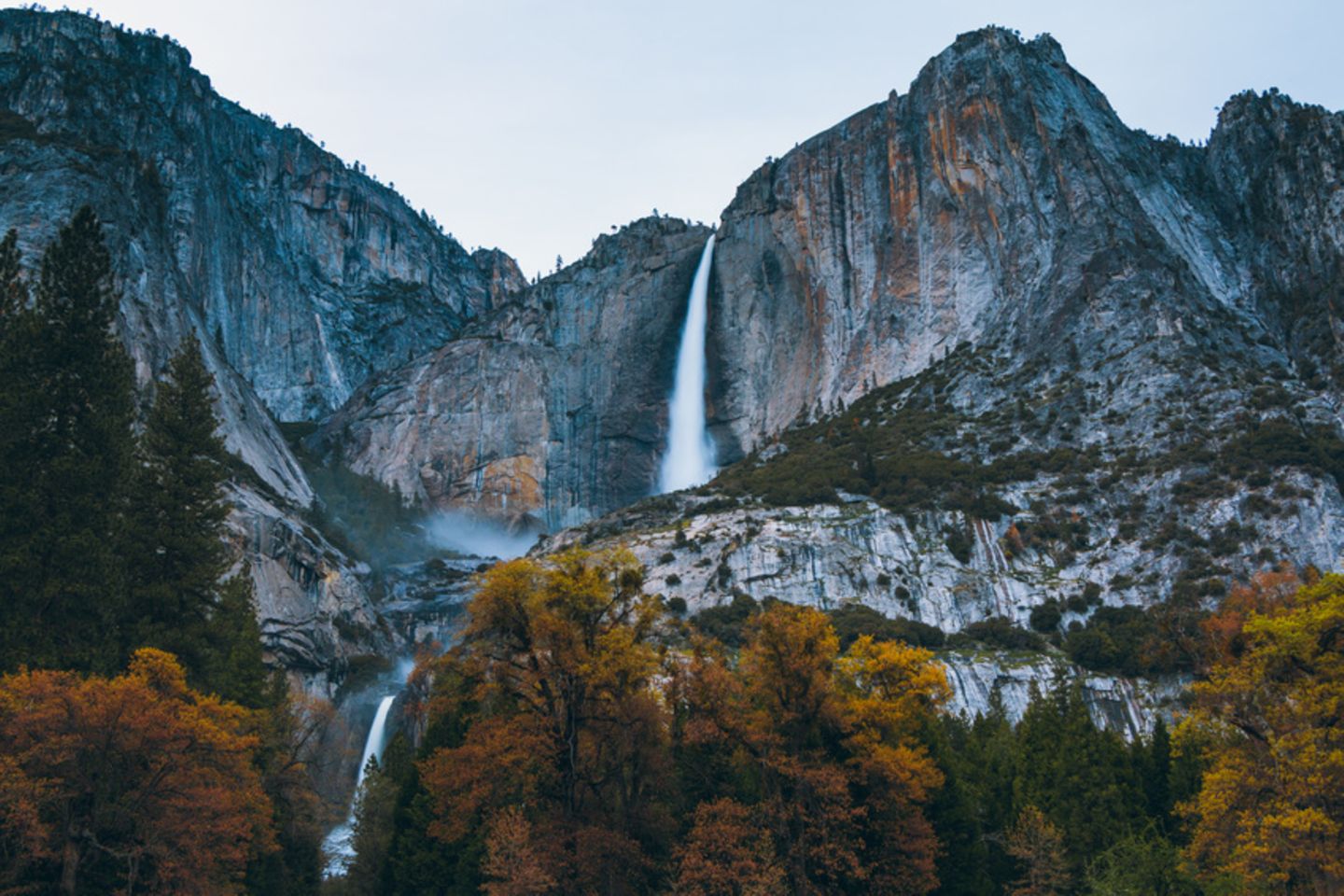 Yosemite Falls Usa Geo