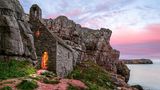 St Govan's chapel, Stackpole