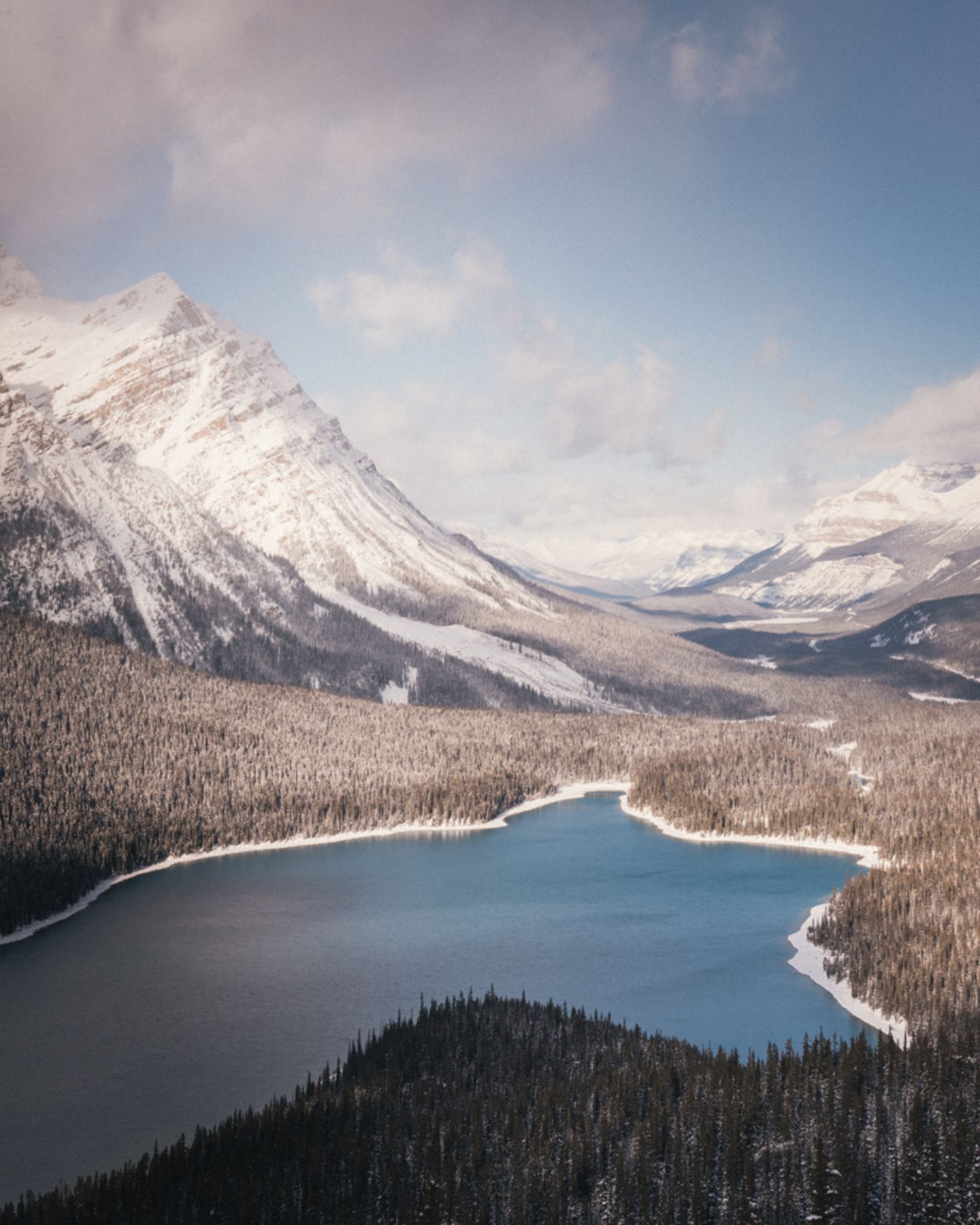 Peyto Lake Viewpoint, Banff National Park Kanada