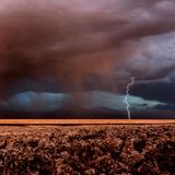 Gewitter über dem Salar de Atacama