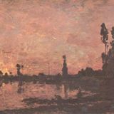 Sonnenuntergang über der Oise - 1865