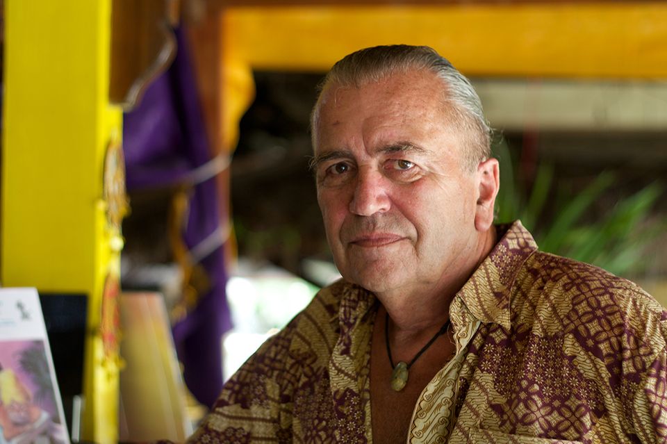 Stefan Pfister auf den Gili Islands