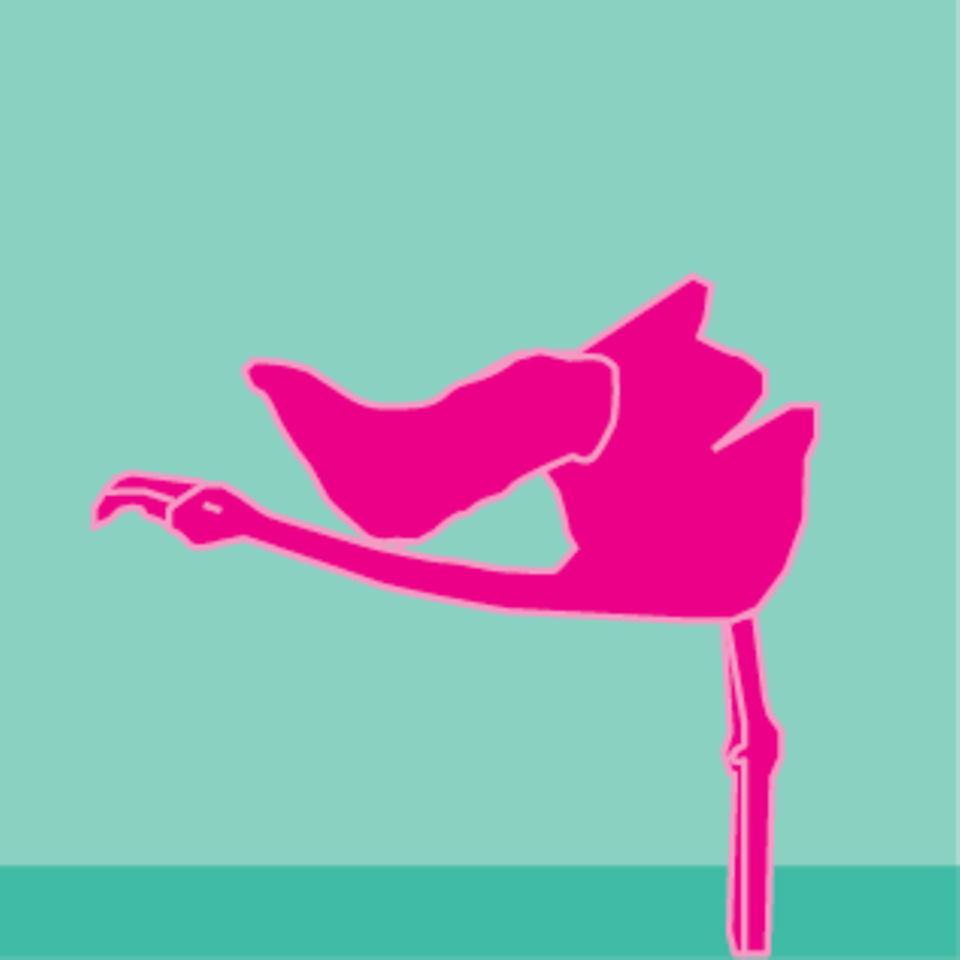 Flamingo Inverted Wing Salute Flamingo Inverted Wing Salute