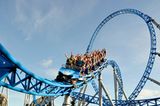 Blue Fire Achterbahn im Europapark