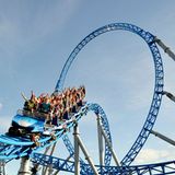 Blue Fire Achterbahn im Europapark