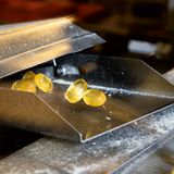 Bonbons in der Fabrik